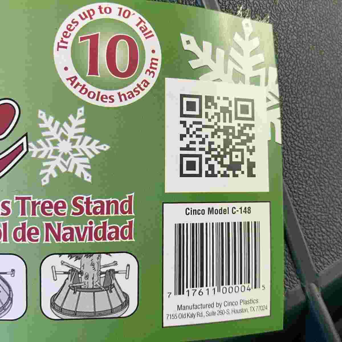 Ricks Garden Center  Pursell Christmas Tree Disposal Bag